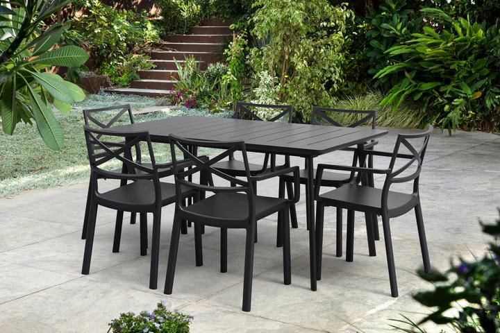 Actual product image Best Stacking Chair Torino graphite