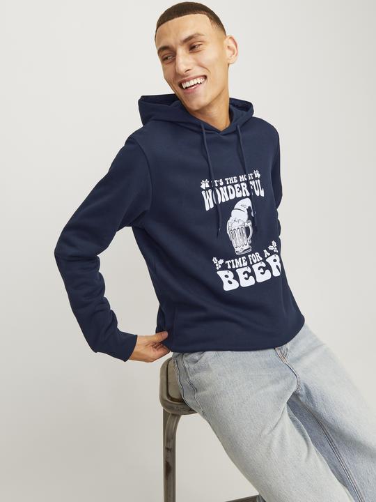Immagine prodotto Jack & Jones Jjxmas Cappuccio Divertente Monocolore (XL)