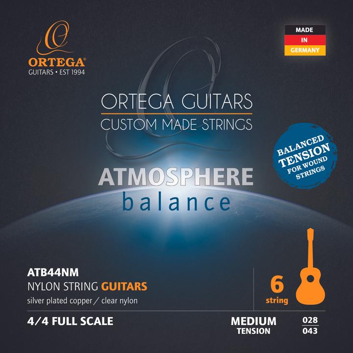 Produktbild Ortega Nylon Saiten Gitarre - Medium Tension (Gitarre)