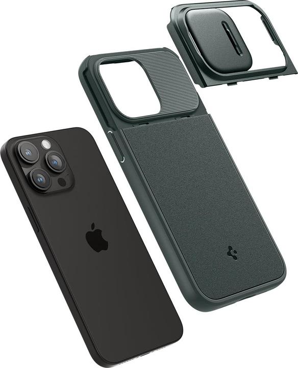 Actual product image Spigen Optik Armor (MagFit) (Apple iPhone 15 Pro)