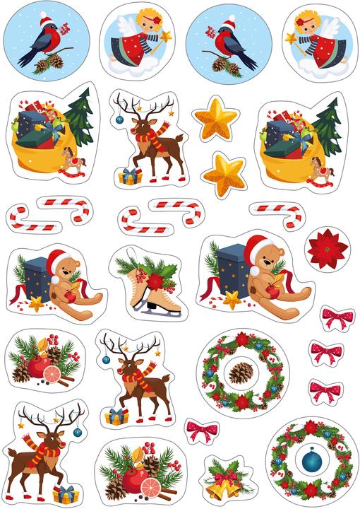 Produktbild Ravensburger Mein liebstes Weihnachtsmalheft mit Stickern ab 4