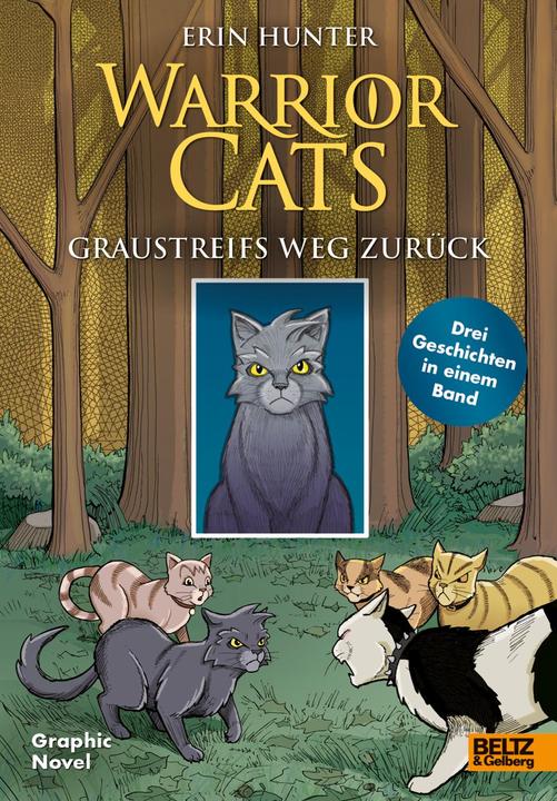 Image du produit Warrior Cats - Graustreifs Weg zurück (Allemand, Erin Hunter, Dan Jolley, 2024)