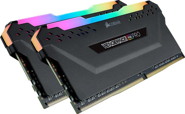 Actual product image Corsair DDR4 RAM Vengeance RGB PRO Black 4000 MHz 2x 32 GB (2 x 32GB, 4000 MHz, DDR4-RAM, DIMM)