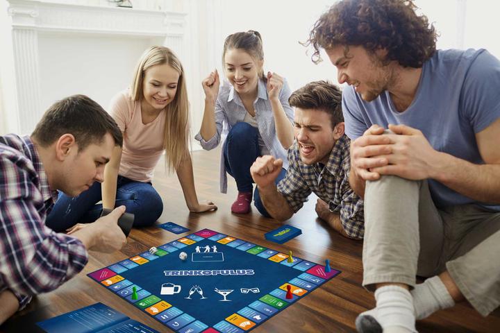 Actual product image Trinkspielesammlung The great drinking game collection (German)