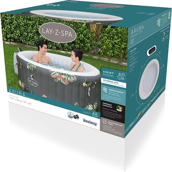 Image du produit Bestway Lay-Z-Spa Aruba (3 pers.)