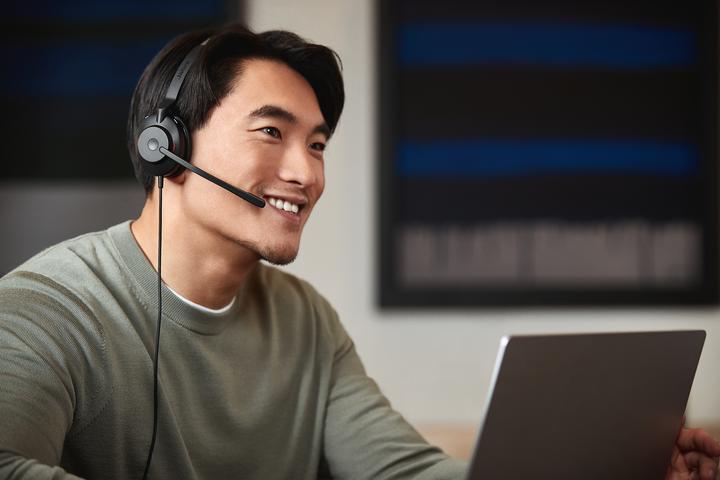 Actual product image Jabra Evolve2 30 SE UC Mono NC (USB-C) (Cable, USB-C)
