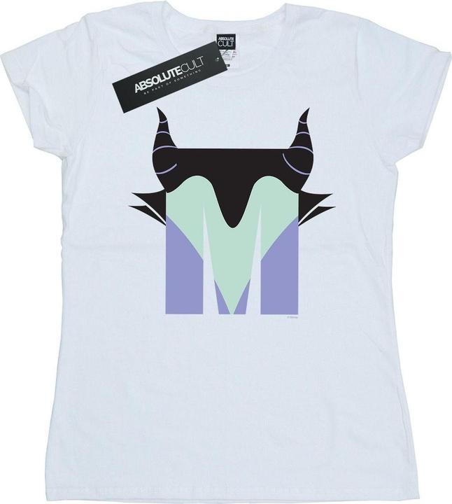 Immagine prodotto Disney Alphabet M Is For Maleficent Maglietta Donna (L)