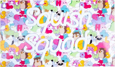 Immagine prodotto Squishmallows Squish Squad Neon Wall Light - Neon Pink