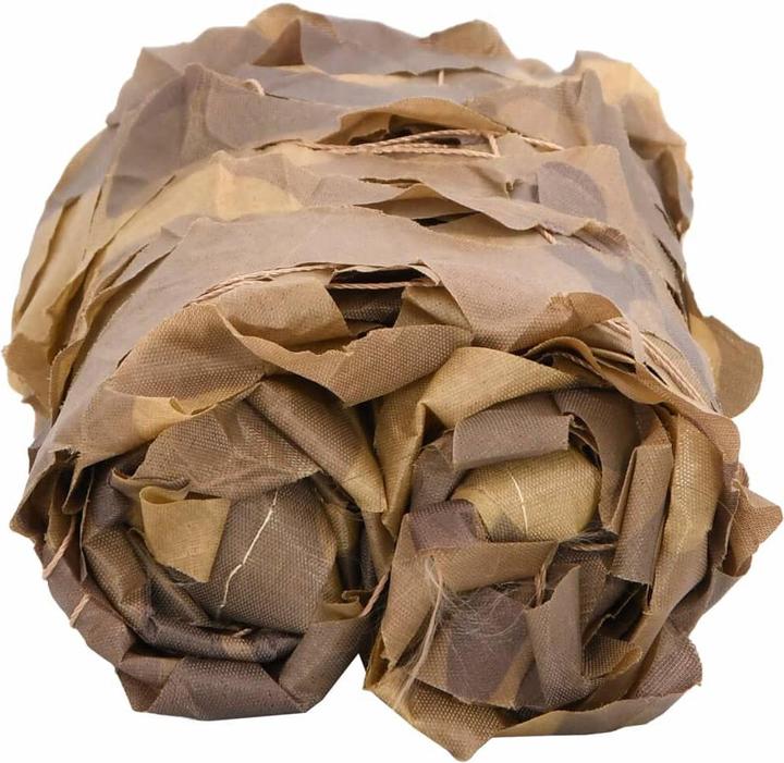 Actual product image VidaXL Camouflage net Bundeswehr army camouflage net hunting deco net storage bag