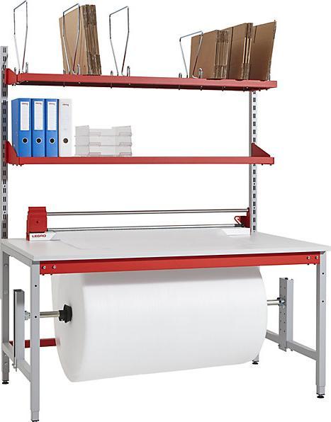 Immagine prodotto Aldipro Systems Postazione d'imballaggio, set di base II, alt. x largh. x prof. 780 x 1600 x 900 (160 cm, 94.40 cm)