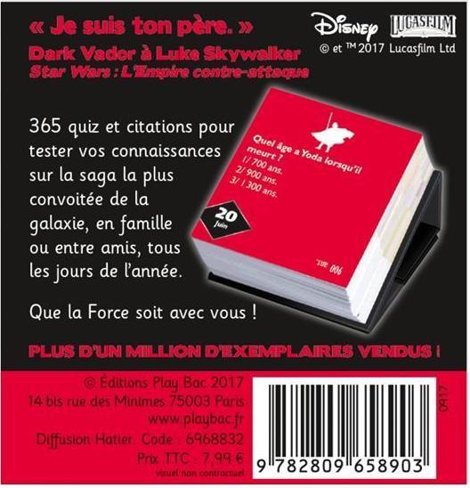 Image du produit NoName 365 jours 100% Star Wars (Français, Collectif, 2022)