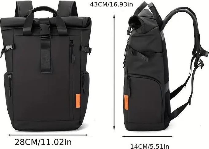 Immagine prodotto Only-Bags.Store Zaino semplice e alla moda, zaino da viaggio di grande capacità, impermeabile e leggero per i (25 l)