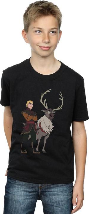 Immagine prodotto Disney Frozen 2 Sven And Kristoff Maglietta Ragazzi (152, 158)