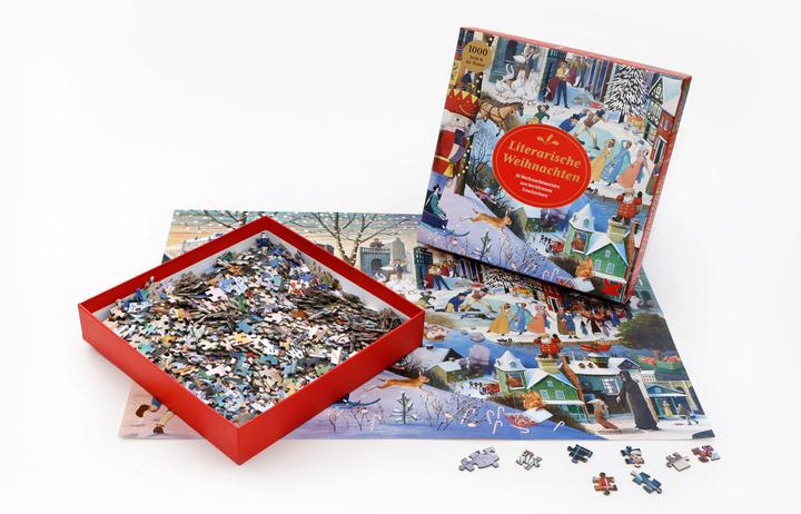 Produktbild Literarische Weihnachten (1000 Teile)