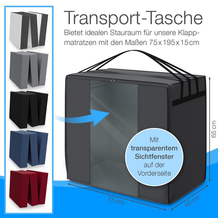Produktbild Aktivshop Transporttasche für Klappmatratze (75 x 65 x 45 cm)