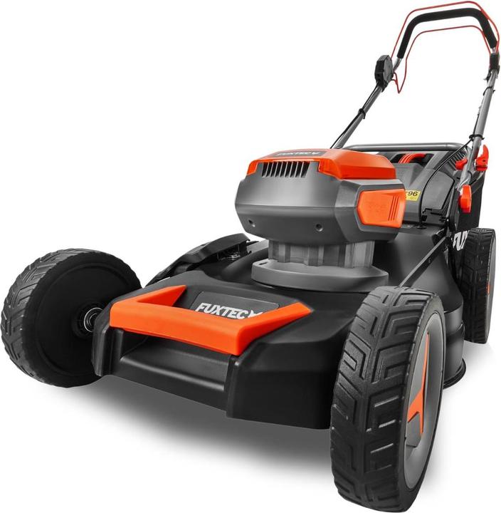 Actual product image Fuxtec 40V cordless lawn mower FX-E2RM46SET (Rechargeable battery operated)