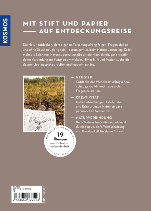 Image du produit Kosmos Nature Journaling (Allemand, Verena Hillgärtner, 2023)