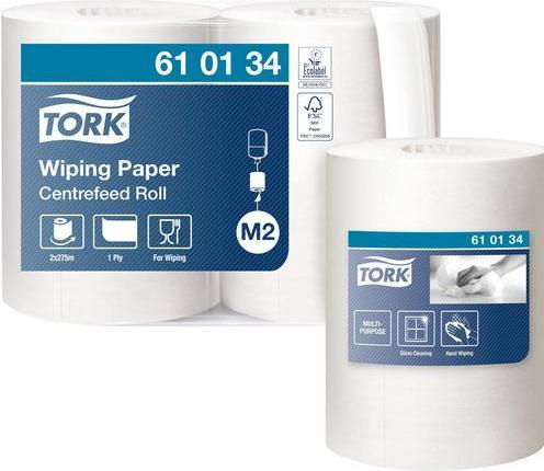 Produktbild Tork Papierwischtücher 1-lagig 275 m weiss (2 x)