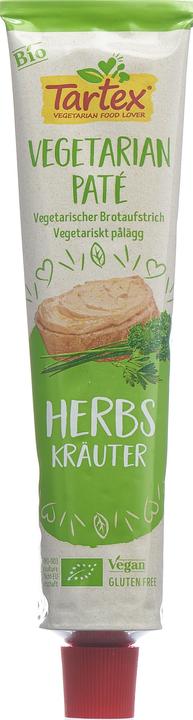 Image du produit Tartex Tube de pâte à tartiner aux herbes bio (200 g)