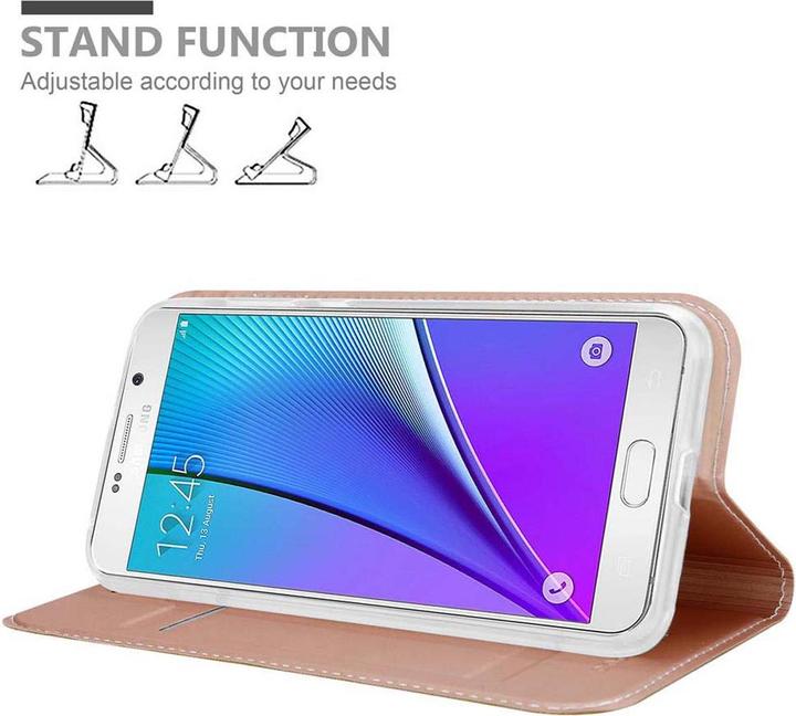 Produktbild Cadorabo Book Classy Style Cover (Samsung Galaxy Note 5)