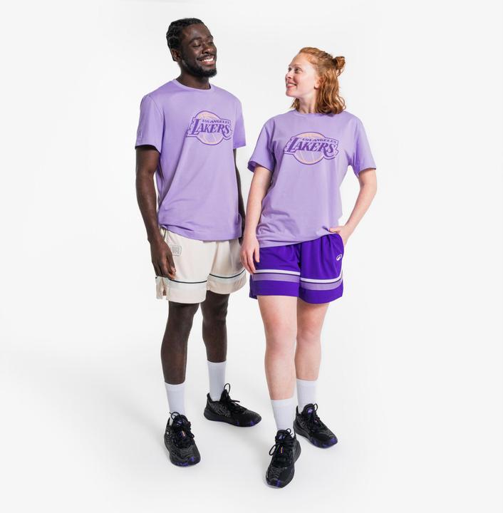 Image du produit Tarmak Short de basketball NBA homme/femme - SH 900 AD Violet (XL)