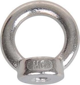 ProPlus Ringmutter M6, A4 RVS AISI 316
