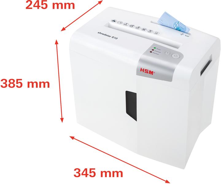 Actual product image HSM SHREDSTAR S10 - document shredder (Strip cut)