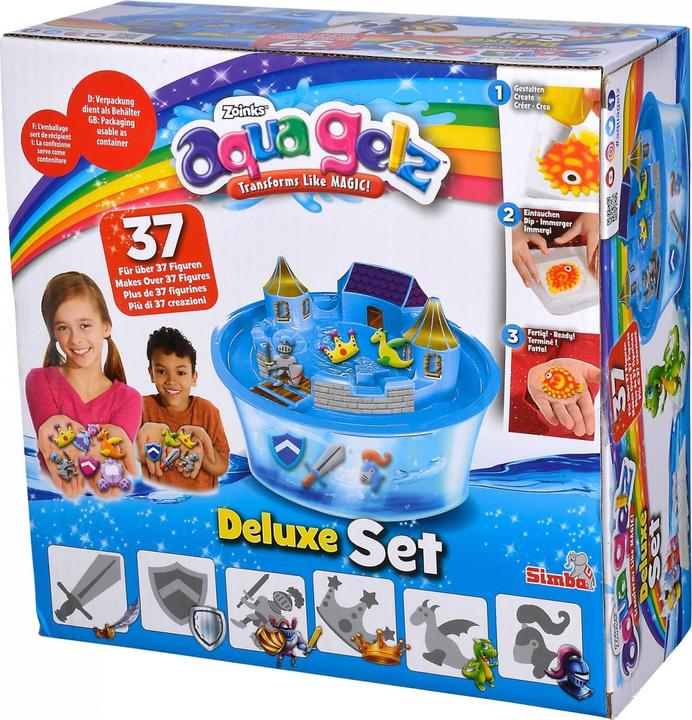 Actual product image Simba Aqua Gelz Deluxe Knight Castle