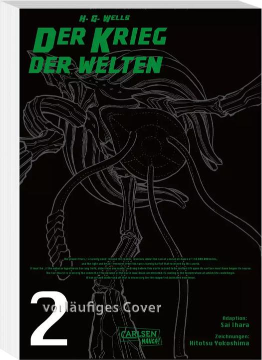 Produktbild H.G. Wells - Der Krieg der Welten 2 (Deutsch, H. G. Wells, Ihara Sai, 2022)