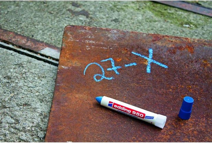 Actual product image Edding Industriemarker 950 (Black, 10 mm, 1 x)