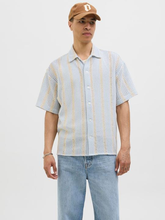 Produktbild Jack & Jones Jorbellagio Crochet Shirt Ss Sn (XL)
