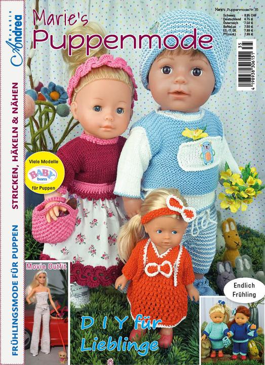 Actual product image Andrea Kreativ Marie's doll fashion no. 35