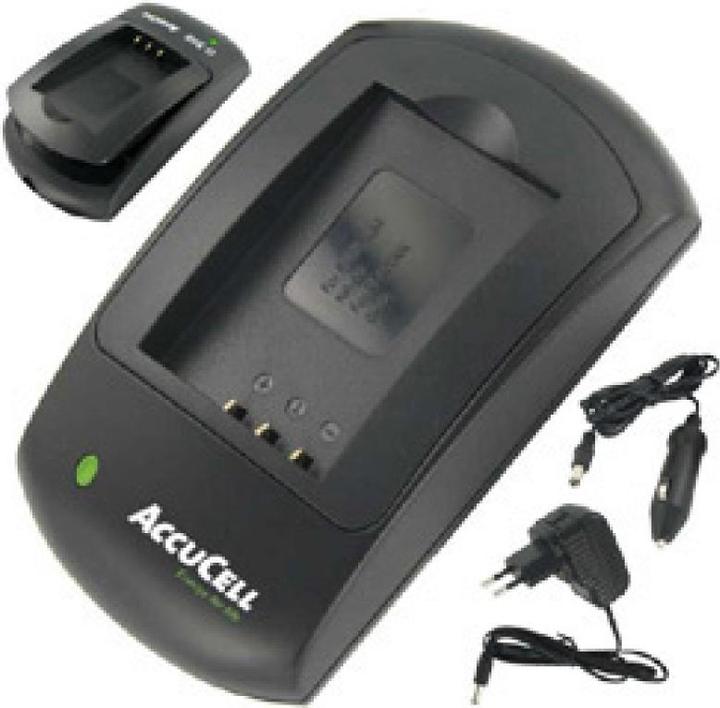 Produktbild AccuCell Ladegerät passend für Canon LP-E8, EOS 550D, X4, T2i (Ladegerät)