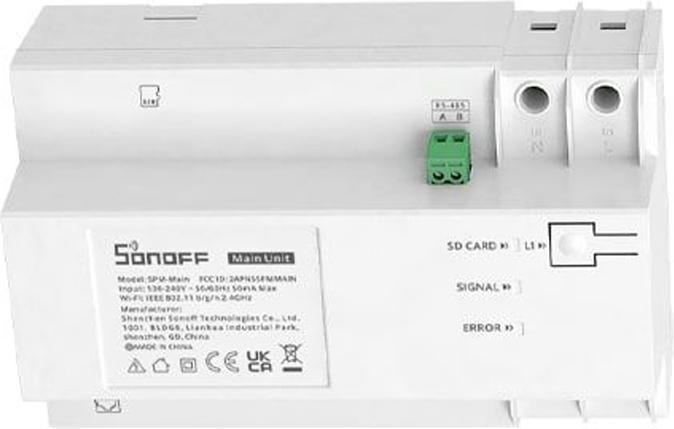Produktbild Sonoff Datenlogger SPM-Main WiFi/LAN
