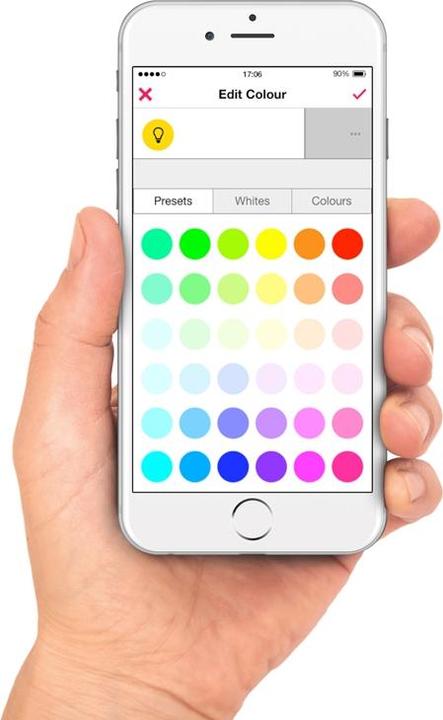 Actual product image Innr Smart Bulb Colour (E27, 10 W, 806 lm, 2 x, F)