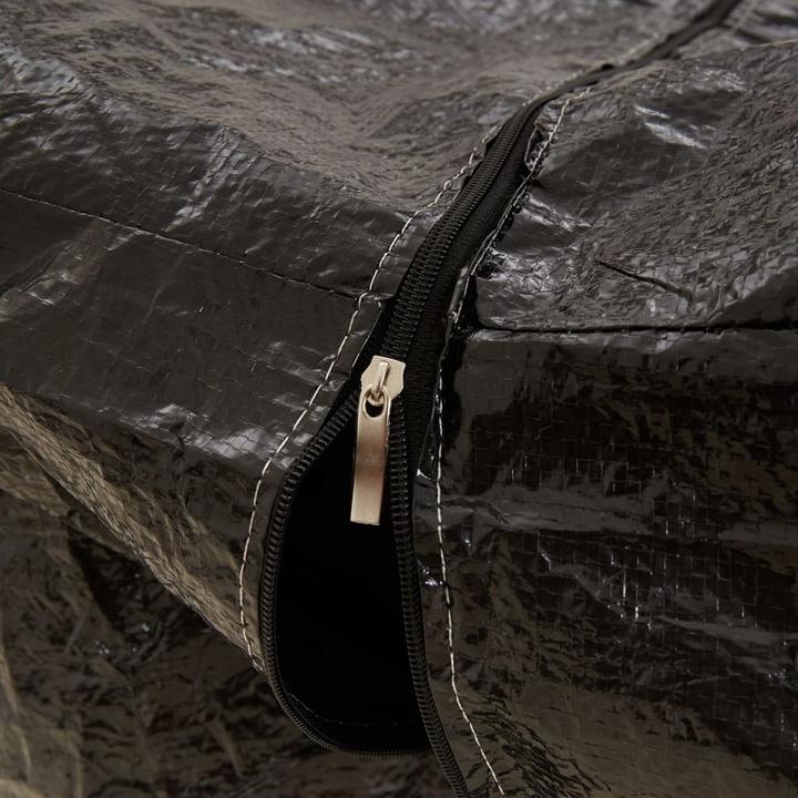 Image du produit VidaXL Sac pour sapin de Noël Noir 135x40x55 cm Polyéthylène (55 cm)