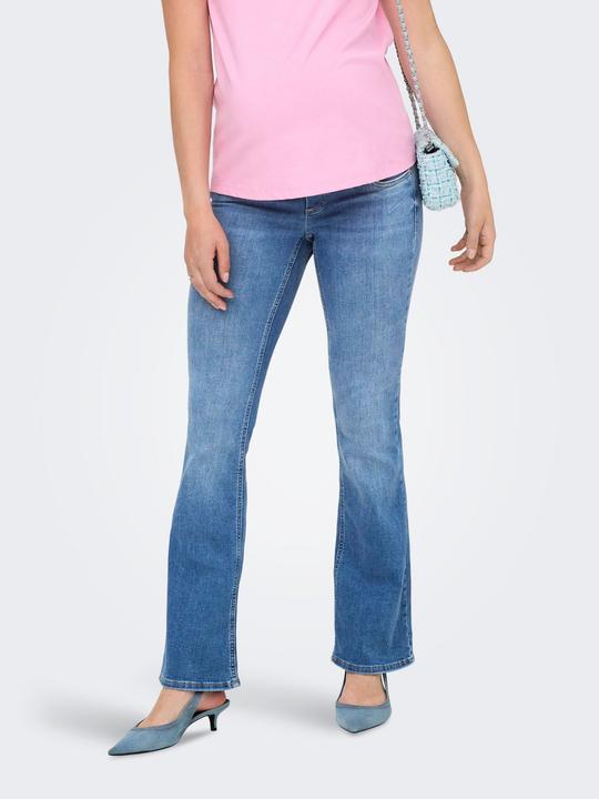 Immagine prodotto Only Maternity OLMBLUSH jeans svasati a vita media Jeans dalla vestibilità svasata (32)