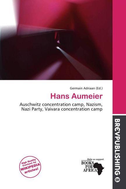 Produktbild Hans Aumeier (Germain Adriaan, 2011)