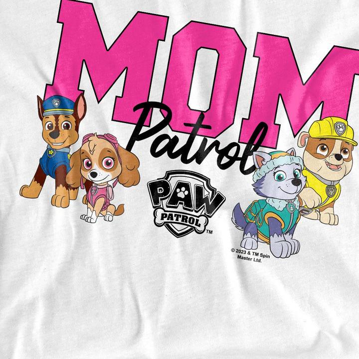 Immagine prodotto Paw Patrol Mom Patrol Maglietta Festa della Mamma Adulto Unisex (S)