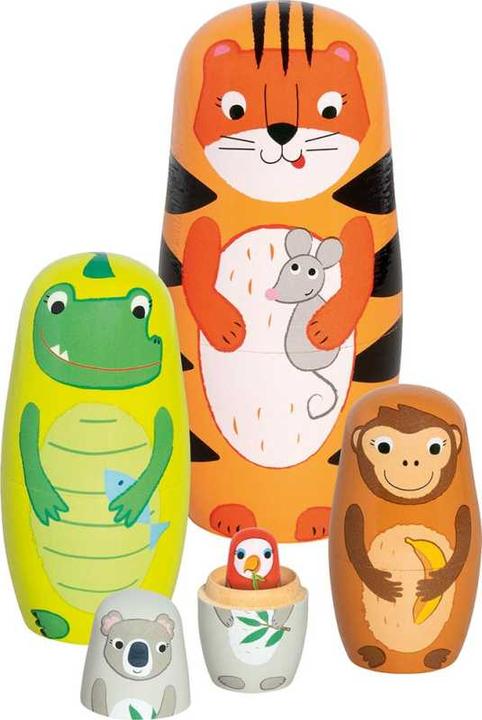 Actual product image Goki Matroschka Puppen - Tiger Tavi und seine Freunde
