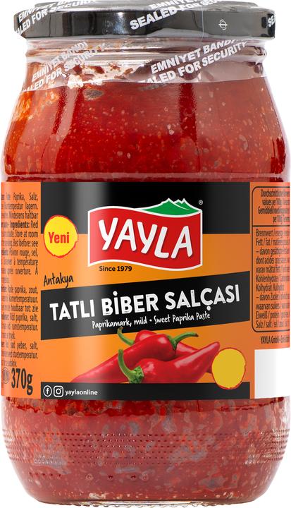 Immagine prodotto Yayla Polpa di paprika dolce (555 g)