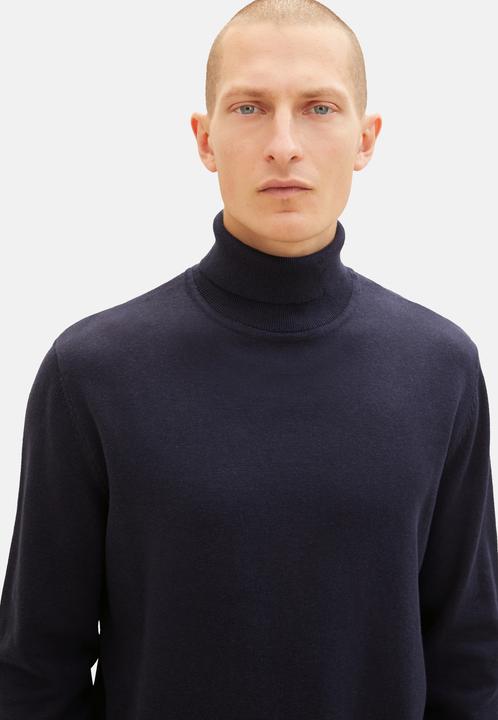 Immagine prodotto Tom Tailor Pullover mit Rollkragen und Rippbündchen (XXL)