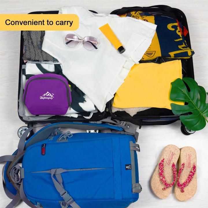 Produktbild Intirilife Faltbarer Rucksack in Violett (36 l)