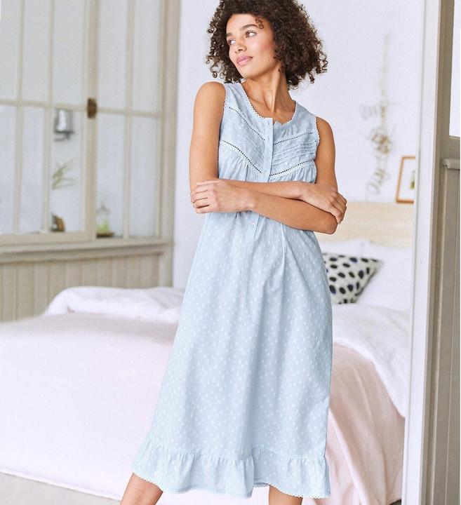 Immagine prodotto Anne Weyburn Camicia da notte senza maniche in cotone biologico (40)