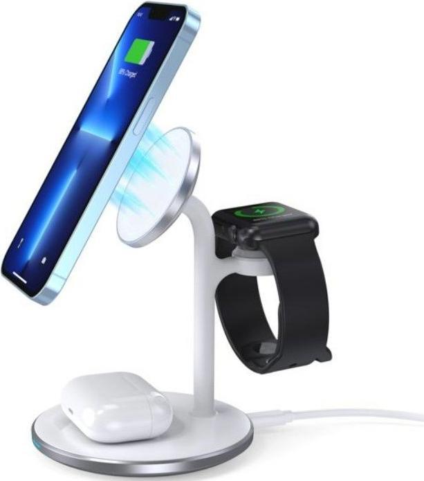 Actual product image Choetech 3 in 1 Charging Station (15 W)