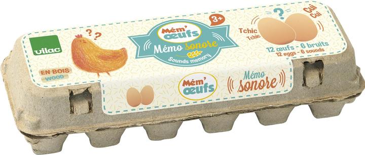 Produktbild Vilac Geräusch Memory (Deutsch, Französisch, Italienisch, Englisch)