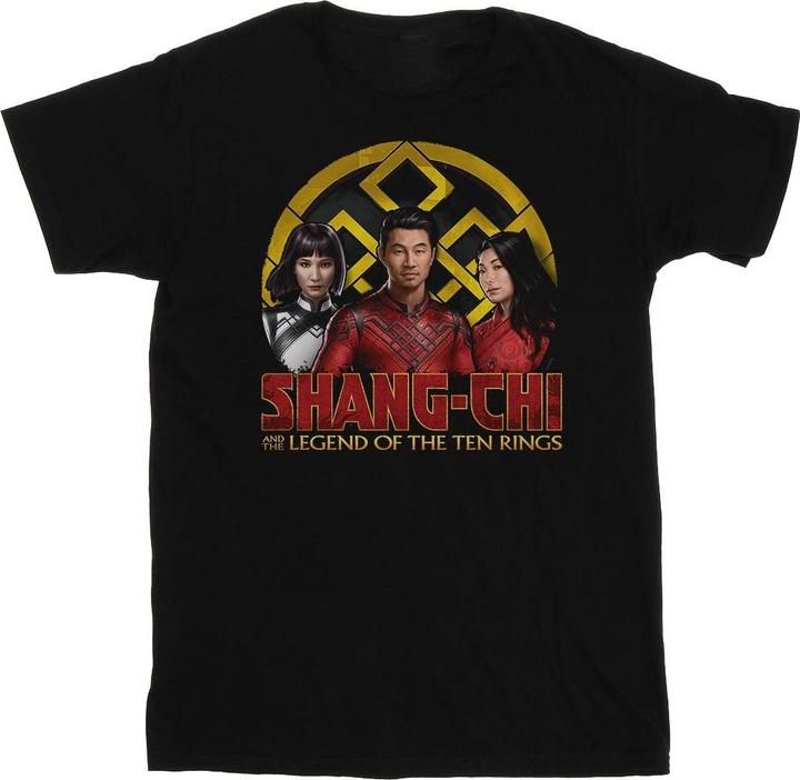 Immagine prodotto Shang-Chi And The Legend Of The Ten Rings Group Logo Emblem Maglietta Uomo (3XL)