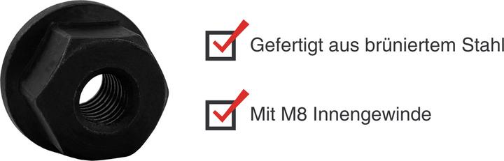Produktbild Paulimot Bundmutter M8 (M8)