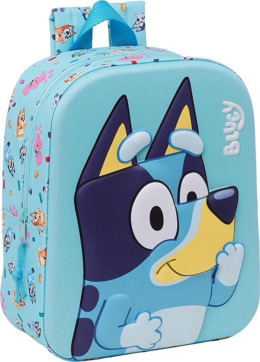 Bluey Zaino scuola blu cielo 22 x 27 x 10 cm 3D