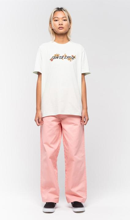 Actual product image Santa Cruz Poppy Strip T-Shirt (M)